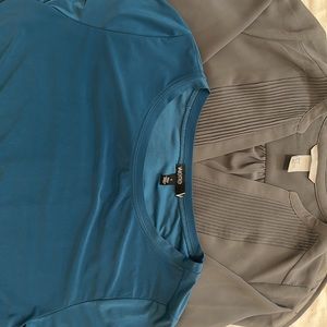 2 work tops blouses small size